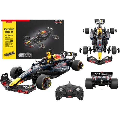  Licencirana formula na daljinsko upravljanje i sastavljanje Rastar 1:16 Red Bull F1 Bolid - tamno plava Cene