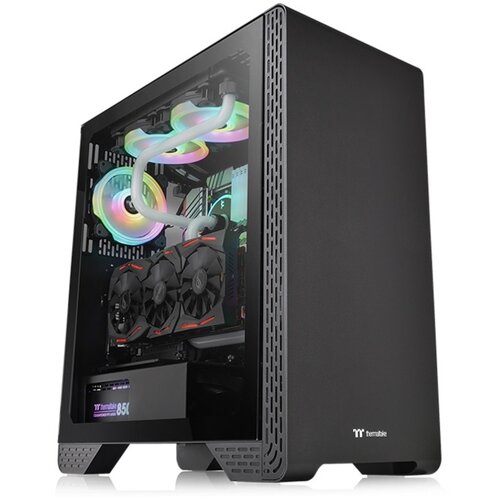 Thermaltake S300 TG Mid tower case, tempered glass, 1x standard fan 120mm Slike