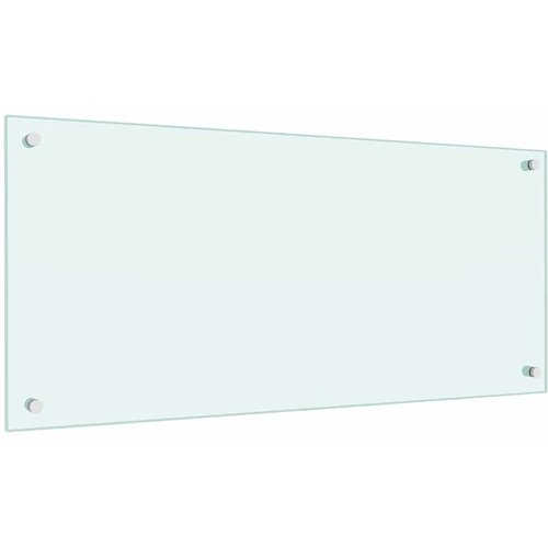  Kuhinjski zid 2 pcs Bijelo 90 x 40 cm Staklo otporno na udarce Slike