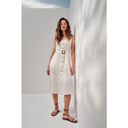 Marisse Women&amp;#039;s Dress L-Su-4366 White Slike