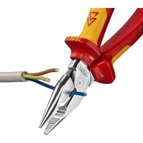 Knipex 1000V izolovana kombinovana &amp;scaron;pic kle&amp;scaron;ta 185mm (08 26 185) Slike