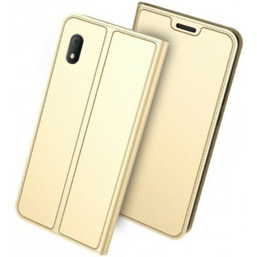 MCLF12-IPHONE 12 Pro Futrola Leather Luxury FLIP Gold Slike
