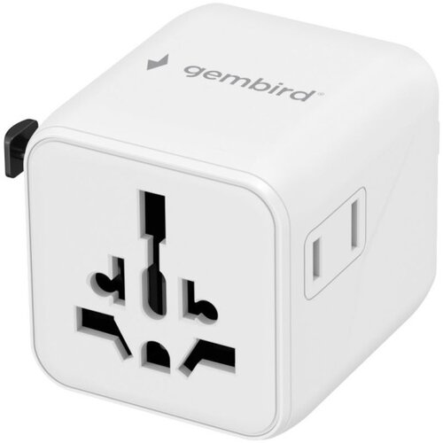 Gembird Travel adapter TPA-INT-01-W Univerzalni Slike