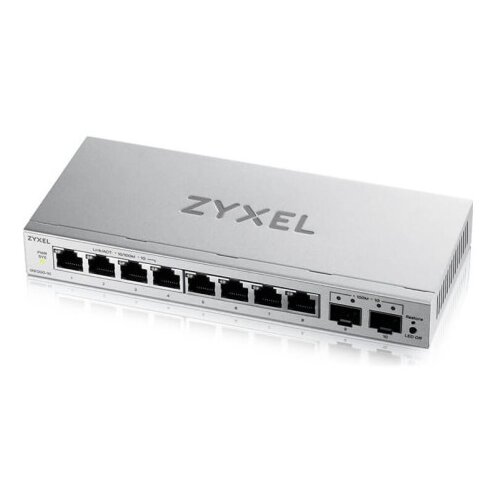 Zyxel 8-portni Gigabit, 2 x SFP, Web Smart upravljan switch (omrežni preklopnik) Cene