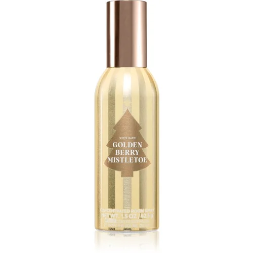 Bath & Body Works Golden Berry Mistletoe pršilo za dom 42,5 g