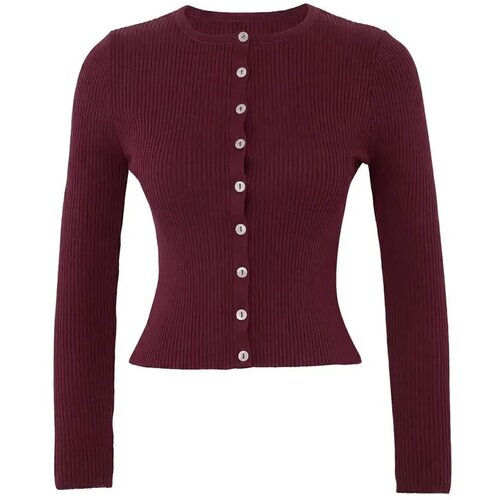 TRENDYOLMILLA Trendyol ženski duks Twoaw26Hi00118, bordo Cene