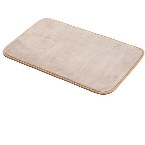 Douceur d int&amp;eacute;rieur Bež kopalni&amp;scaron;ka preproga 45x75 cm Vitamine &amp;ndash; Slike