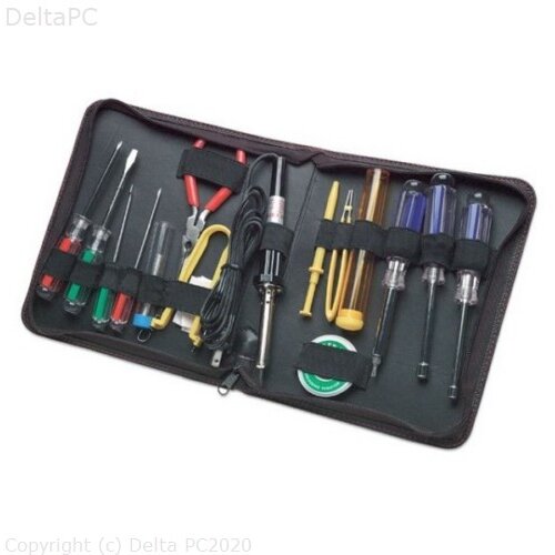 MH tool kit, technician, 17 pcs., black Slike