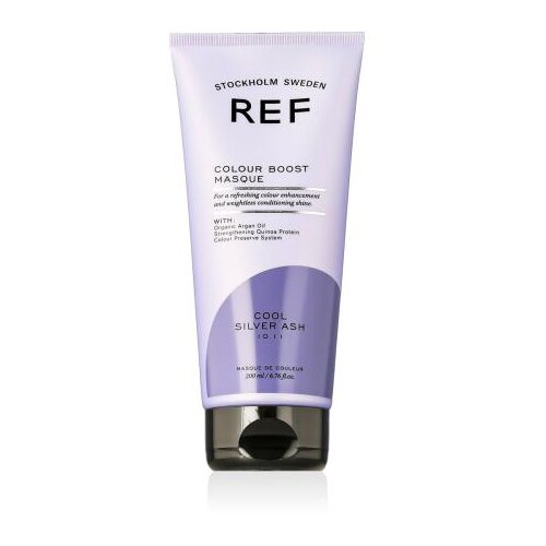 REF Colour Boost Masque barva za lase barvani lasje 200 ml odtenek 10.11 Cool Silver Ash unisex Cene