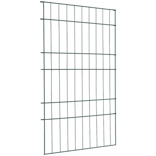 VidaXL Set ograde za ribnjak 8 pcs Zelena 50 x 80 cm Čelik Slike