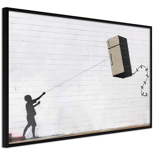  Poster - Banksy: Fridge Kite 30x20 Slike