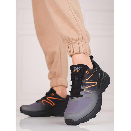 DK Women's trekking shoes Softshell black gray Cene