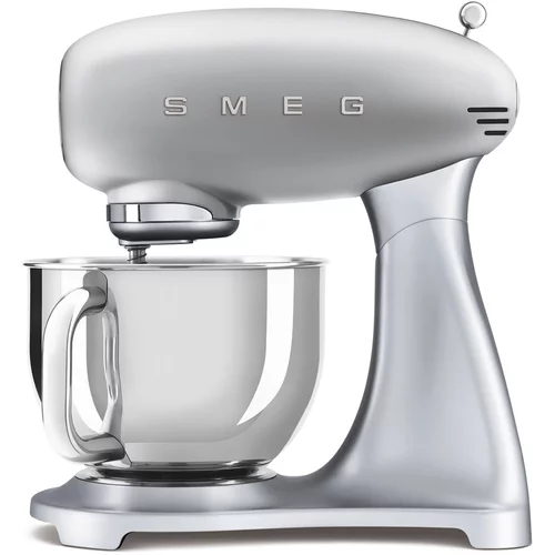 Smeg SMF02SVEU Küchenmaschine 50's Retro Style, Silber
