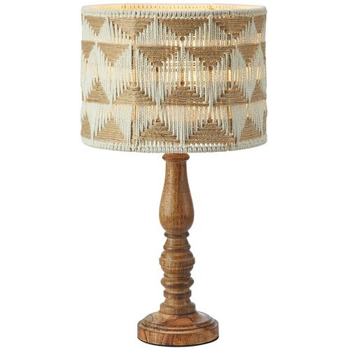 Markslöjd Smeđa/u prirodnoj boji stolna lampa s tekstilnim sjenilom/sa sjenilom od jute (visina 45 cm) Ano – Cijene