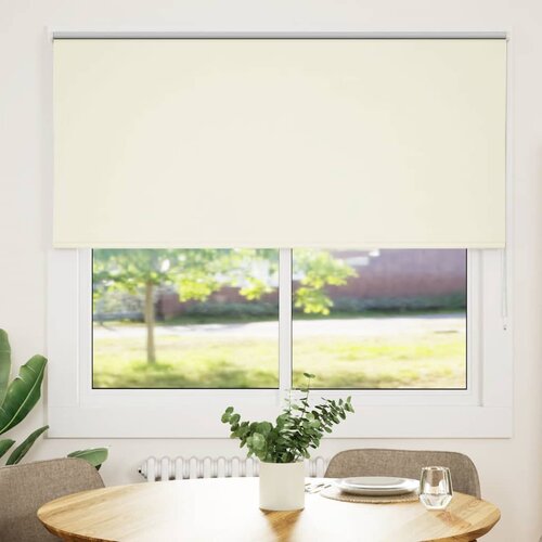 vidaXL rolo zatemnjena umazano bele 155x130 cm širina tkanine 151,6 cm Cene