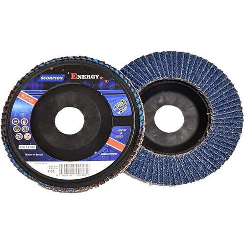 Techno-ferum Flap disk FI125 P120 (ENERGY) /95112 Cene