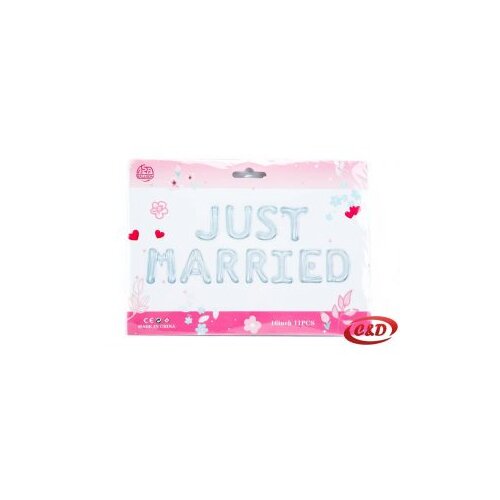  Baloni set Just Married Slike