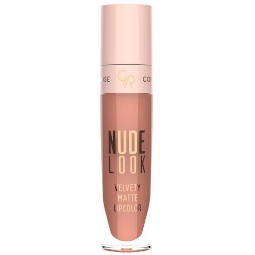 Golden Rose mat tečni ruž za usne Nude Look Velvety Matte Lipcolor R-NVL-002 Slike