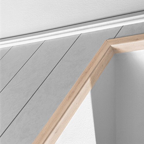 LOGOCLIC Kotna letev (2600 x 28 x 28 mm, rjava) Slike