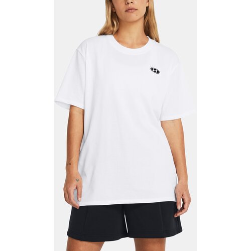 Under Armour T-Shirt UA HW Embroid Patch BFOS SS-WHT - Women Cijene