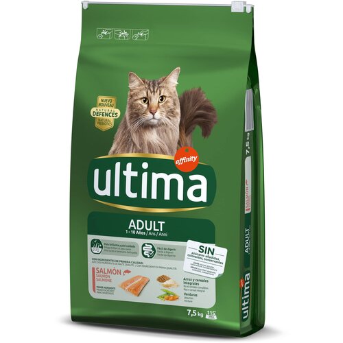 Affinity Ultima 1 kg gratis! 7,5 kg / 10 kg Ultima Cat - Adult losos (7,5 kg) Cijene