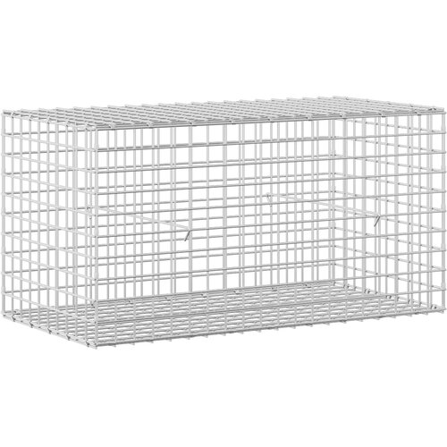  Gabion s 5 mm žicom i mrežom 5x5 cm 100x50x50 cm Slike