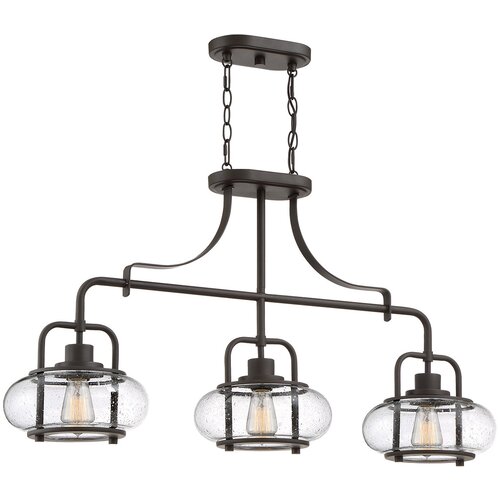 Elstead Lighting Elstead Quoizel Trilogy Stropna svetilka Bar, Old Bronze, (22098422) Cene