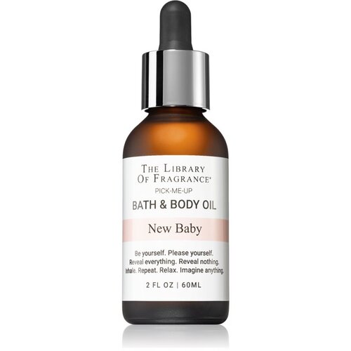 The Library of Fragrance New Baby ulje za tijelo za kupke uniseks 60 ml Cene