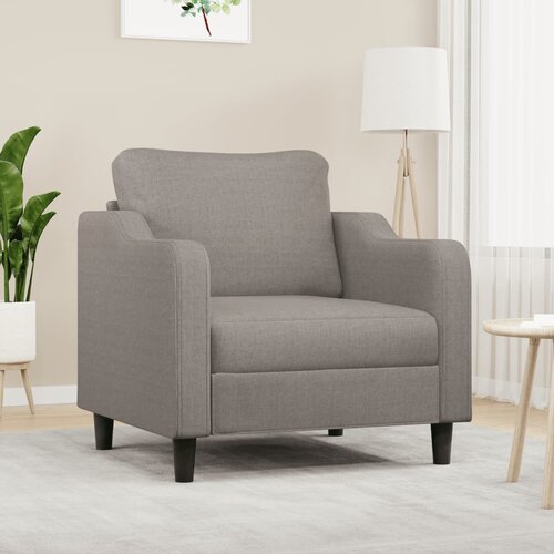 vidaXL fotelj taupe 60 cm blago Cene