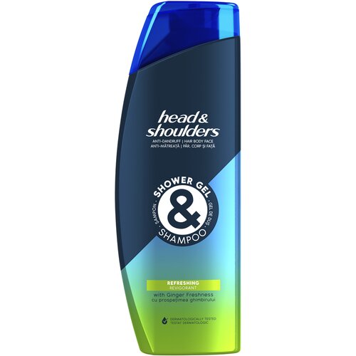 Head & Shoulders šampon H&S SG Refreshing 360ml Slike