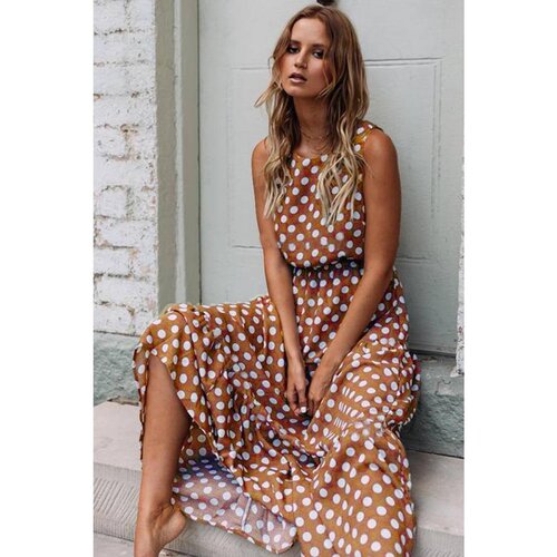 Fenzy Haljina Dottie - Smeđa Cijene