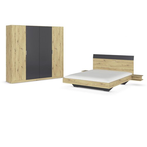 Boxxx SPALNICA, temno siva, hrast artisan Slike