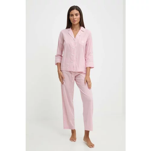 Polo Ralph Lauren Pidžama za žene, boja: ružičasta, ILN92339