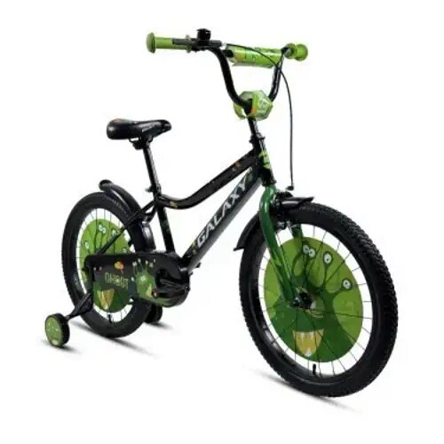  Bicikl dečiji galaxy ghost 20" 590042 - Crno-zeleni Cene