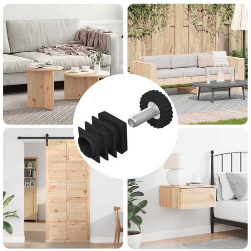  Furnirni nivelatori Podesiva 12 pcs Crna M6 PP Cijene