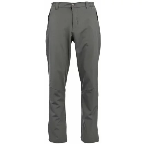 Alpine pro QUABIL Muške softshell hlače, siva, veličina