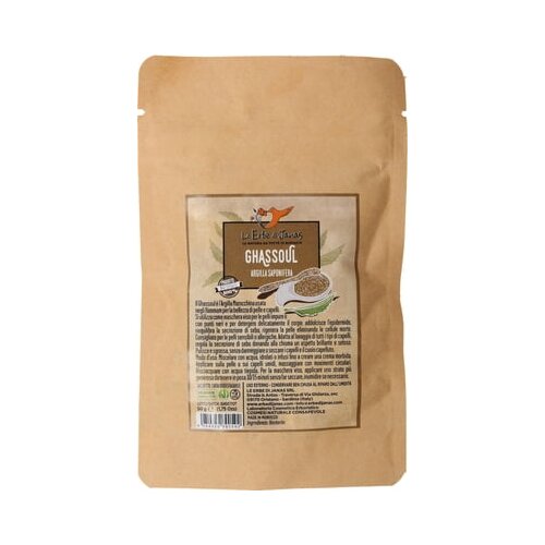 Le Erbe di Janas vulkanska glina (Ghassoul) - 50 g Slike