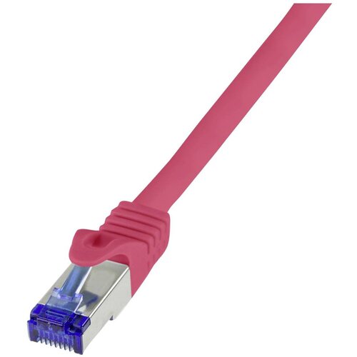 Logilink Priključni kabel Ultraflex\, Cat.6A\, S / FTP\, rdeč\, 0\,25 m C6A014S RJ45 CAT 6a S/FTP 0.25 m rdeča 1 kos, (20416198) Cene