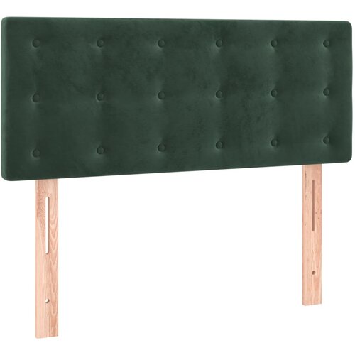 Maison Chic posteljno vzglavje - vzglavna omarica - nočna omarica temno zeleno 80x5x78/88 cm žamet, (21707166) Slike