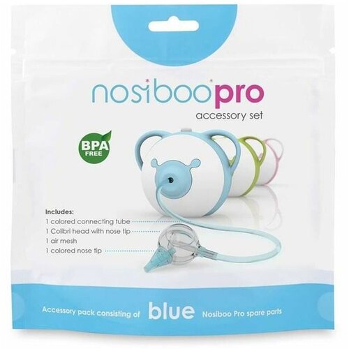 Nosiboo nadomestni del za pripomočke komplet dodatkov za aspirator blue Slike