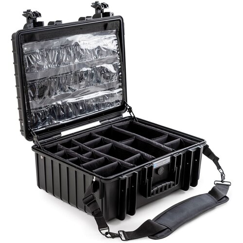 B_W_International B&amp;amp;W Outdoor Case 6000 with medical emergency kit black Slike