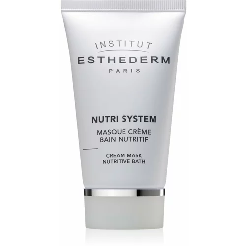 Institut Esthederm Nutri System Cream Mask Nutritive Bath hranilna kremasta maska s pomlajevalnim učinkom 75 ml