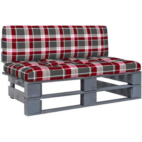  Srednja vrtna sofa od paleta od sivo impregnirane borovine Cene