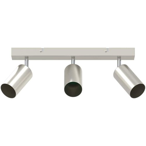 vidaXL Stropni reflektor Bru&scaron;eni nikelj 38 x 5.5 x 16.5 cm Jeklo, (5000043773) Cene