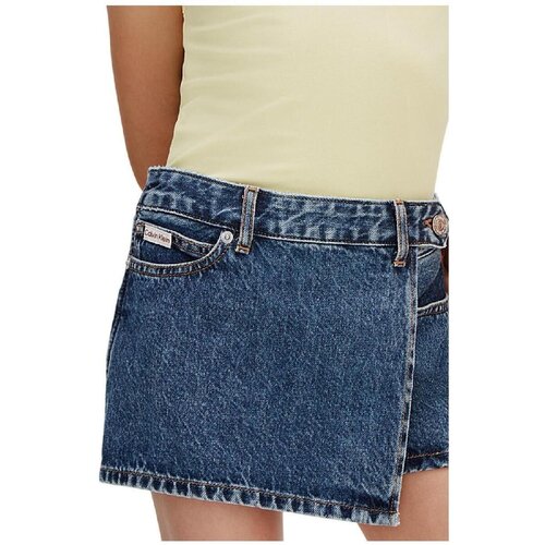 Calvin Klein Jeans Kratke hlače & Bermuda LVCKSJC17G 1BJ Modra Cene