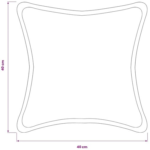  Presvlaka za jastuk 6 kom. HOUTEN Tamnosiva 40 x 40 cm Boucl&amp;eacute; - Tamnosiva 40 x 40 cm 6 Slike