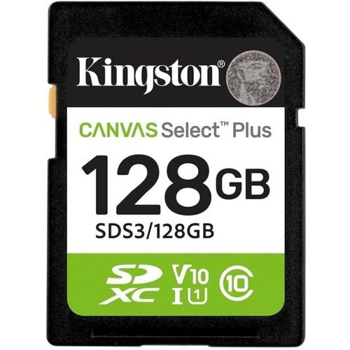 Kingston SDHC 128GB Class 10Canvas Select Plus150 MBs,Class 10 UHS-I Cijene