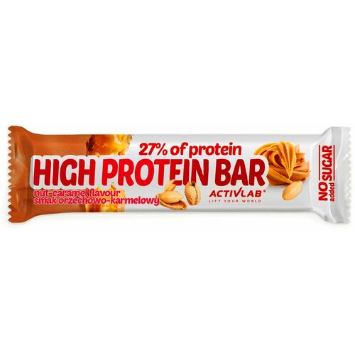 ACTIVLAB protein bar high kikiriki i karamela 49 g Cene