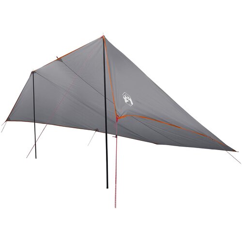 vidaXL Senčnik za vozila s streho Siva in oranžna 518 x 580 x 215 cm, (5000309350) Cene