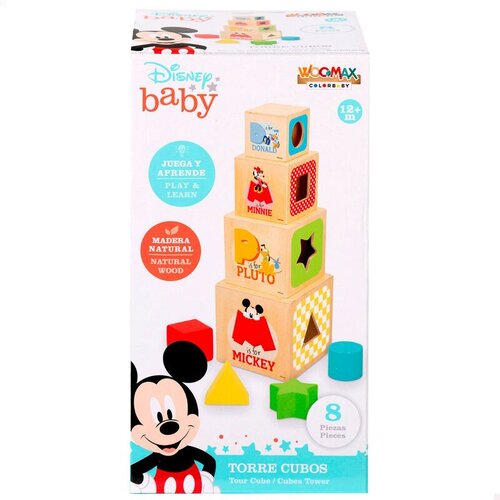  Drvena toranj kocke Disney, 8 dijelova Slike
